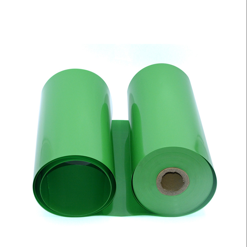 Gyári Anyag 100 Micron színű pelyhesítő kemény műanyag PVC lapok Thermoforming