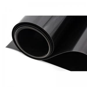 0,3 mm fekete színű vinil fólia műanyag tükör fényvisszaverő Mylar film PP lap a tekercsben