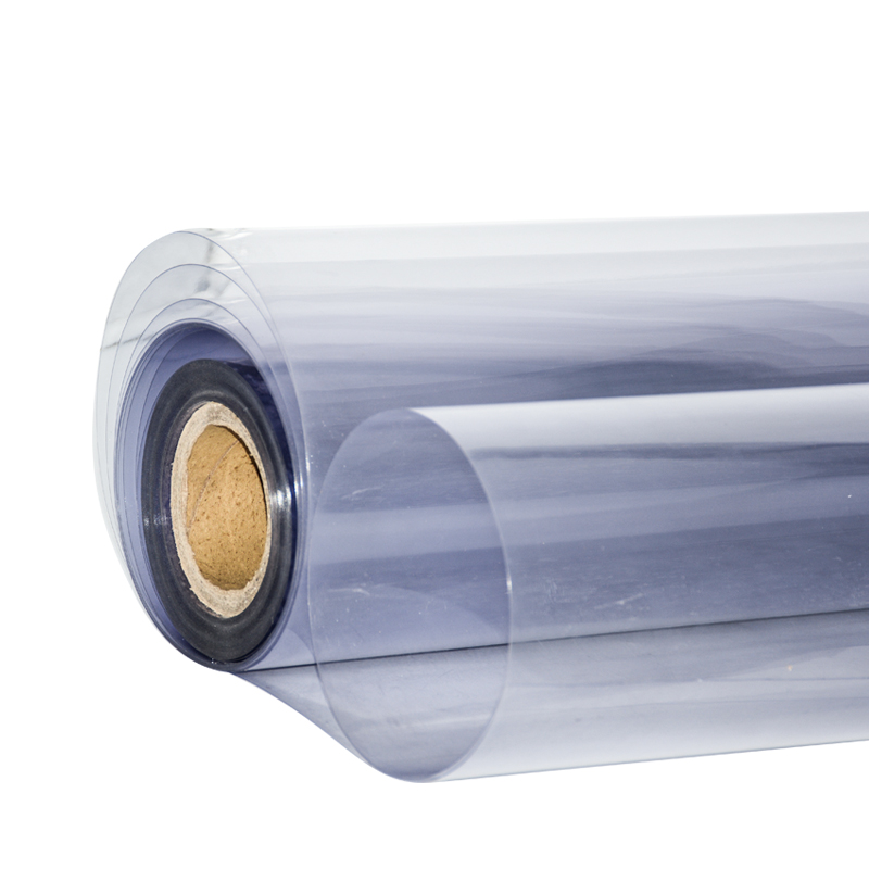 1,5 mm-es élelmiszer-hőformázás átlátszó merev vékony műanyag PVC-tekercs
