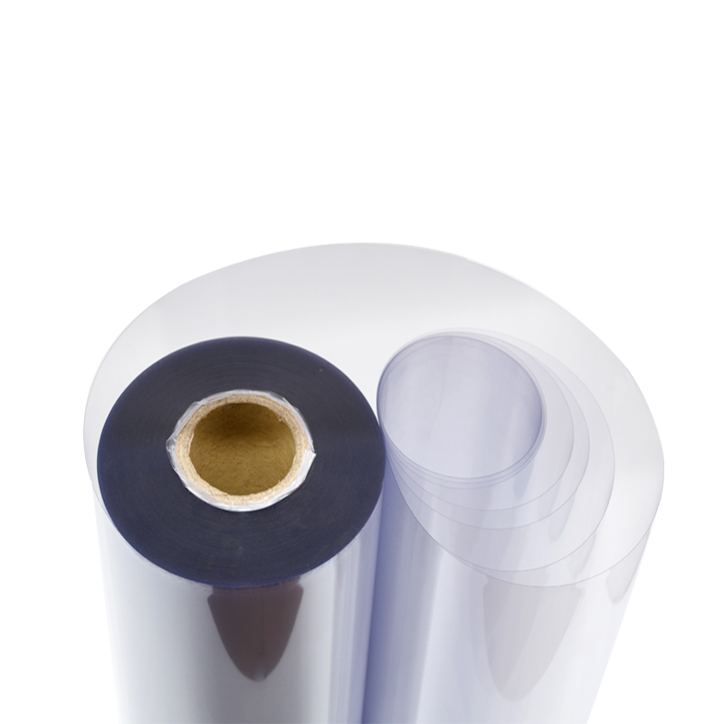 1,5 mm-es élelmiszer-hőformázás átlátszó merev vékony műanyag PVC-tekercs