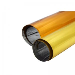 Fényes arany PVC ezüst műanyag lap 0,6 mm