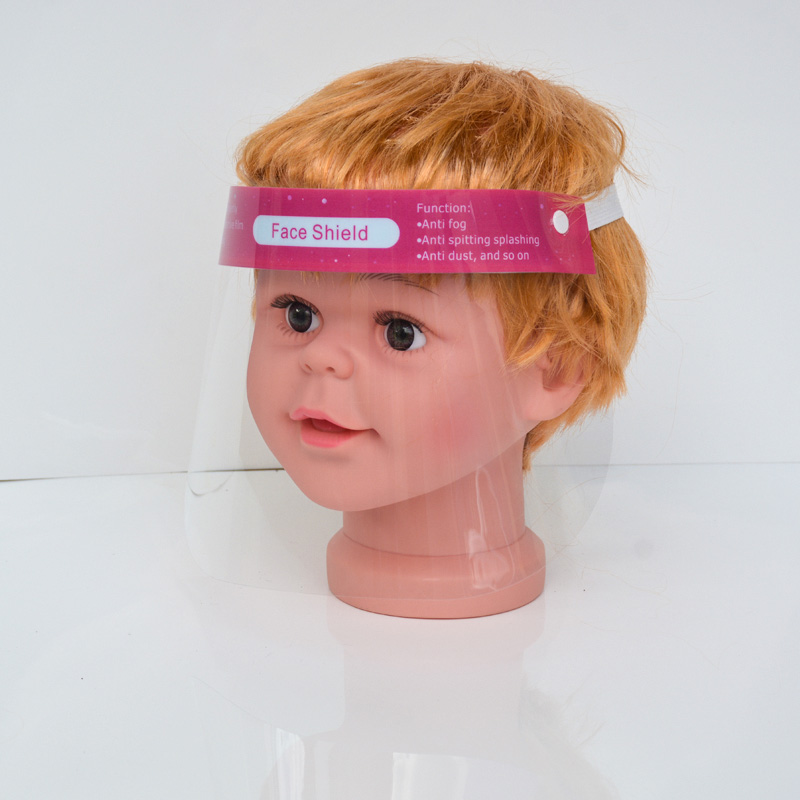 Szokványos Splash- gátló, PET személyi védő gyerekek arcvédő pajzs