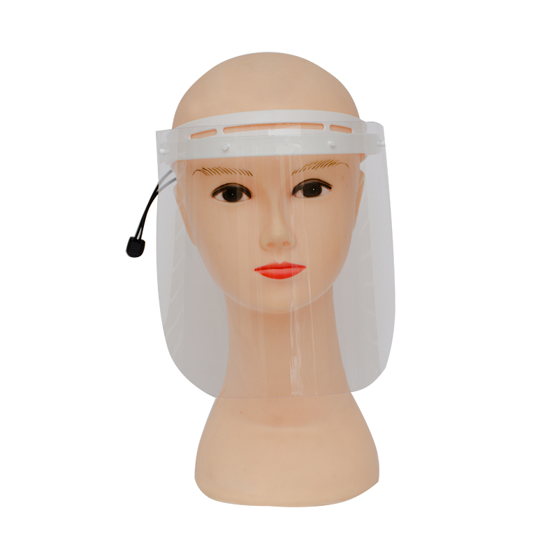 Tiszta, állítható biztonsági műanyag antifog ködvédő szemvédő arcvédő