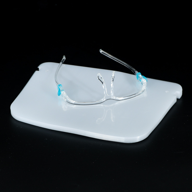 Fashion Full Cover Plastic Clear Visors Plastic Eye Shield Antifug Faceplayer Glass