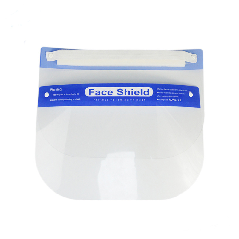 Ködgátló biztonsági felszerelések egyedi elkülönítésű műanyag szivacsos arcvédő